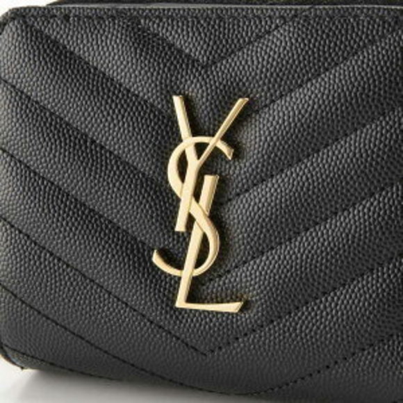 Saint Laurent YSL Matelass Folding Wallet Monogram - Picture 7 of 8